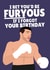 Cheeky Birthday Card - Tommy Fury - Furious created by PopDogShop