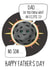 Funny Father's Day Card - Solar Eclipse Dad Joke - From Son created by @Cupsie's Creations