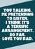 Funny Birthday Card For Dad - Father's Day Card - Love You Dad created by SixElevenCreations