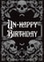 Unhappy Birthday gothic birthday card created by Foxx & Raccoon