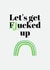 Let's get lucked up your naughty good luck/ congratulations card created by Tanya Pyrka