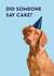 Did Someone Say Cake? Funny Card | Vizsla Dog Birthday Card created by Robyn May Henry