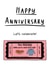 Funny anniversary card for partner - voucher for steak and BJ night created by Fonts and Scribbles