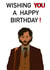 Netflix YOU Joe Goldberg birthday card created by Daisy’s Design