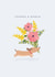 Cute Thank You Card - Dog - Thanks a Bunch created by Klara Hawkins