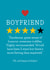 Funny Boyfriend Birthday Card - Ideal for your bf on his birthday created by Cheeky Card Co