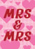 Mrs & Mrs LGBTQA+ Wedding Card - Queer Engagement Card - Same Sex Wedding created by Maddison Ball