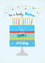Nephew birthday cake design created by Pencilface