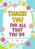 Thank You For All That You Do Thank You Card created by Angela Chick