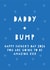 Cute Father's day card - From the Bump - 2026 created by Heather Alstead Design LTD