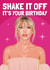 Celebrity Birthday Card - Taylor Swift - Shake it Off created by AbiGoLucky