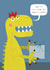 Cute Father's Day Card - Dinosaur - Daddysaurus created by Kali Stileman