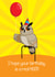 Owl in a party hat wishes YOU a happy Birthday... could you want anymore? created by Joe Dove
