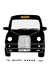 Funny Dad's Taxi Card for Father's Day - Taxi - Uber - Cheeky created by Gabriella Finelli