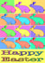 Easter Bunny Card - Happy Easter Colourful Bunny Design For Son/Daughter/Partner created by NJP Sketchbook