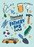 Funny Father's Day Card - Standard Stereotypes created by Violet and Alfie