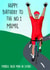 Funny Birthday Card - MAMIL (Middle Aged Man In Lycra) - No.1 created by Poppy & Mabel