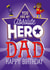 Dad Cadbury Chocolate Hero Card - Birthday Card created by la la la Designs