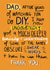 Funny Father's Day Card - DIY - Swear Words created by Sweetlove Press
