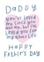 Heartfelt Father's Day Card - Daddy - I've Loved You My Whole Life created by Violet and Alfie