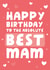 Best Mam Birthday Card created by Yasmin Atherton