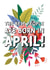 Pretty Birthday Card - April - Floral created by Cards from Designers