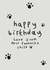 Simple Cute Birthday Card - Animal Parent - Pet Lover - Favourite Child created by Carly Hagger Designs
