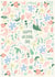 Cute and floral wedding card for marriage created by Valeria Frustaci