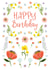 Cute Spring Floral Birthday Card created by Erika Firm
