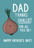 Funny/Cute Father's Day Card - Thanks Shallot for all you do created by Pen and Puns 