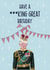 Funny Birthday Card - King Charles - ***king Great Day created by Silky Rose Design