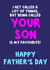 Heartfelt Father's Day Card - Being Called Your Son is My Favourite created by @MarcoLooks