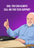 Funny Father's Day Card - Tech Support created by All Things Banter