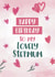 Cute Birthday Card - Lovely Stepmum created by Geordies Love Gin