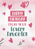 Cute Birthday Card - From Your Lovely Daughter created by Geordies Love Gin