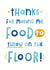 Funny Father's day card  - Throw Food On the Floor created by Joanne Hawker