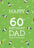 Fun Birthday Card - 60th - Dad created by Kamiya Chirodian