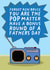 Funny Popmaster Father's Day card - Radio 2 - Ken Bruce created by Pickled Prints