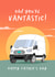 Funny Father's Day Card - Van-tastic Dad! created by The Cake Thief