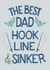 Cute Fishing card for Dad - Birthday Father's Day created by Angelicabydesign