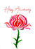 Cute floral Anniversary Card created by Iesha Lena