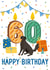 Fun 60th Birthday Card - Party Dog created by Beth Frost Art