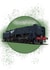 Steam train card created by JKCreations