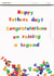 Funny Father's Day Card - Congratulations on raising a legend created by Brainbox Candy