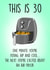Cheeky Birthday Card - 30th - Excited about an Air Fryer created by Poppy & Mabel 