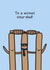 Cricket inspired card for step dad - wicket step dad created by The Playful Indian