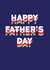 Rainbow Father's Day Card created by Redback Cards