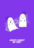 Funny Birthday Card - Ghosts Caught on Tape created by The Marmalade Cat