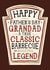 Funny Father's Day Card - Heinz Barbecue Sauce - Grandad created by  la la la     Designs
