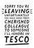 Funny Leaving Card - ignore in Tesco created by Pickled Prints